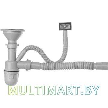 Кухонная мойка Saniteco 5050 (с сифоном) картинка 7